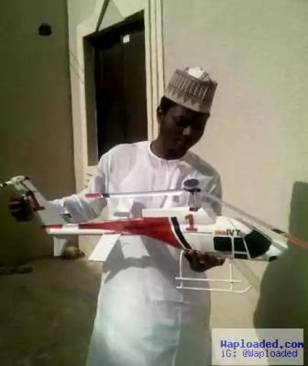 Photos: Meet This Young Boy Who Builds Very Real Looking Models Of Aircraft In Zaria